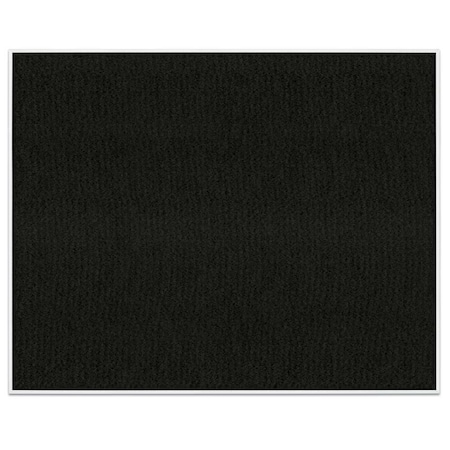 United Visual Products Corkboard, Forbo, White, 1 Door, 18x24" UV300-WHITE-FORBO